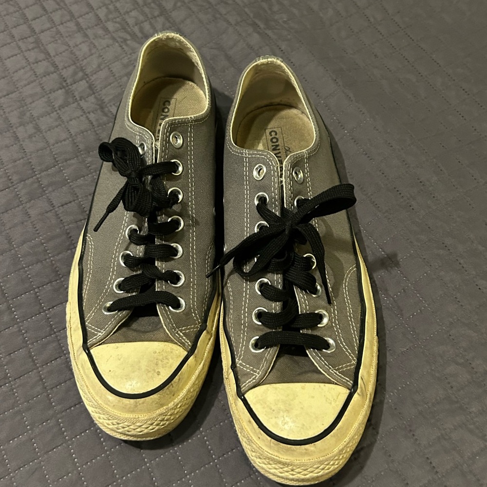 Converse Gray and Cream Casual Shoes